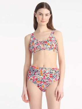NEW…Draper James Coneflower Floral Print Top and Bottom Set